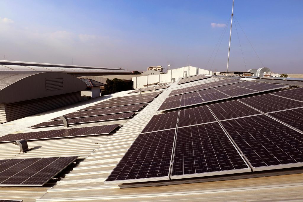 centrale solaire en toiture