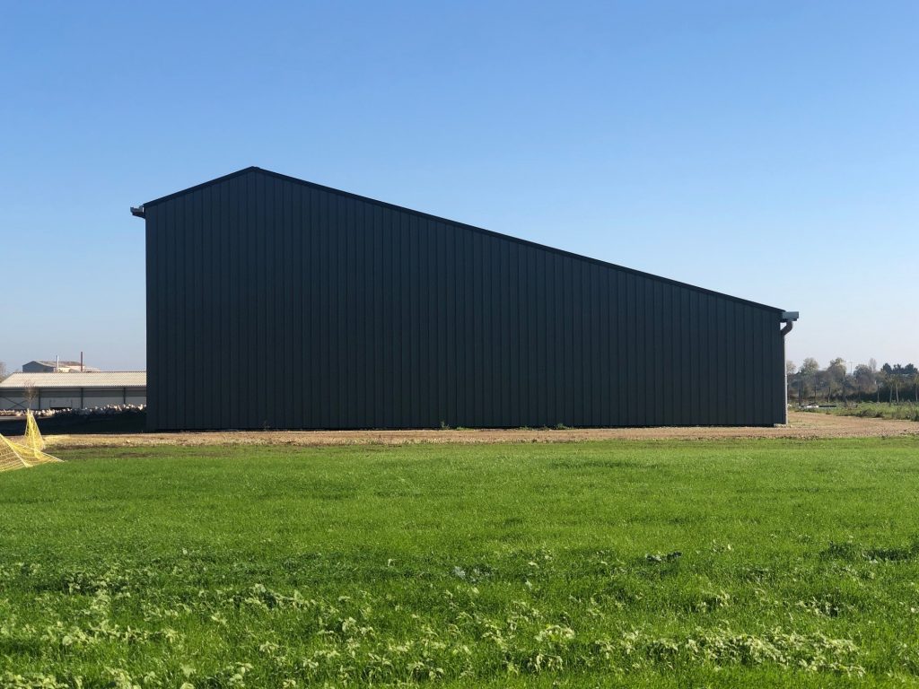 hangar agricole profil