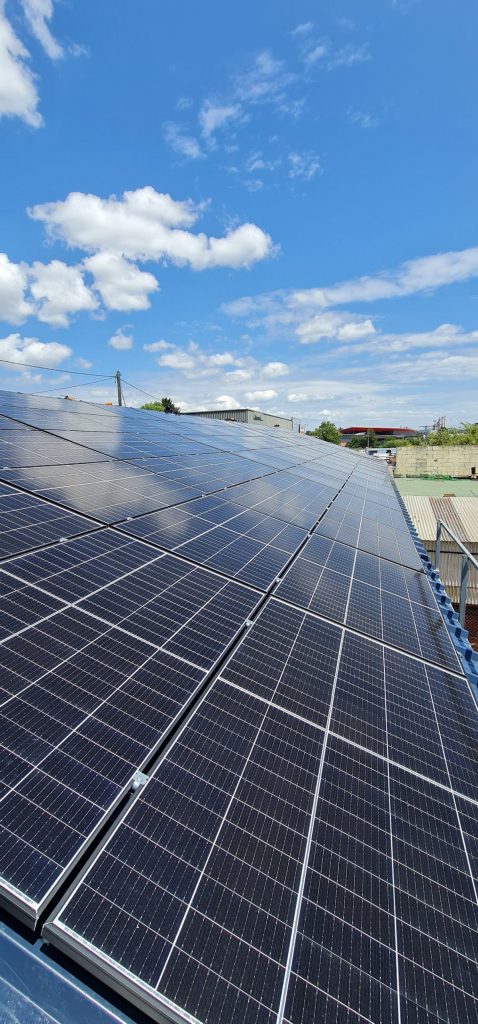 centrale photovoltaïque en toiture