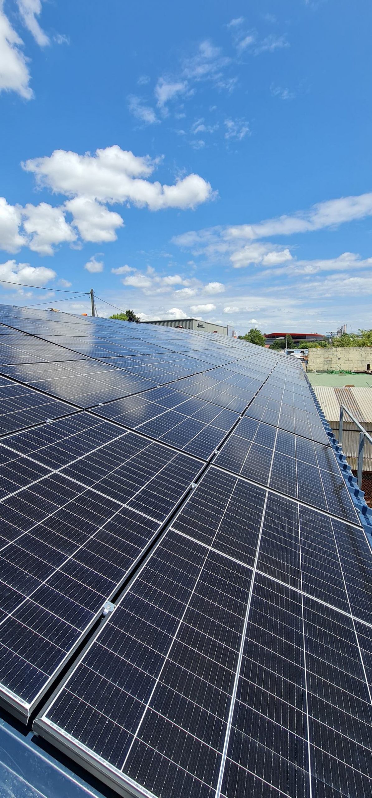 centrale photovoltaïque en toiture