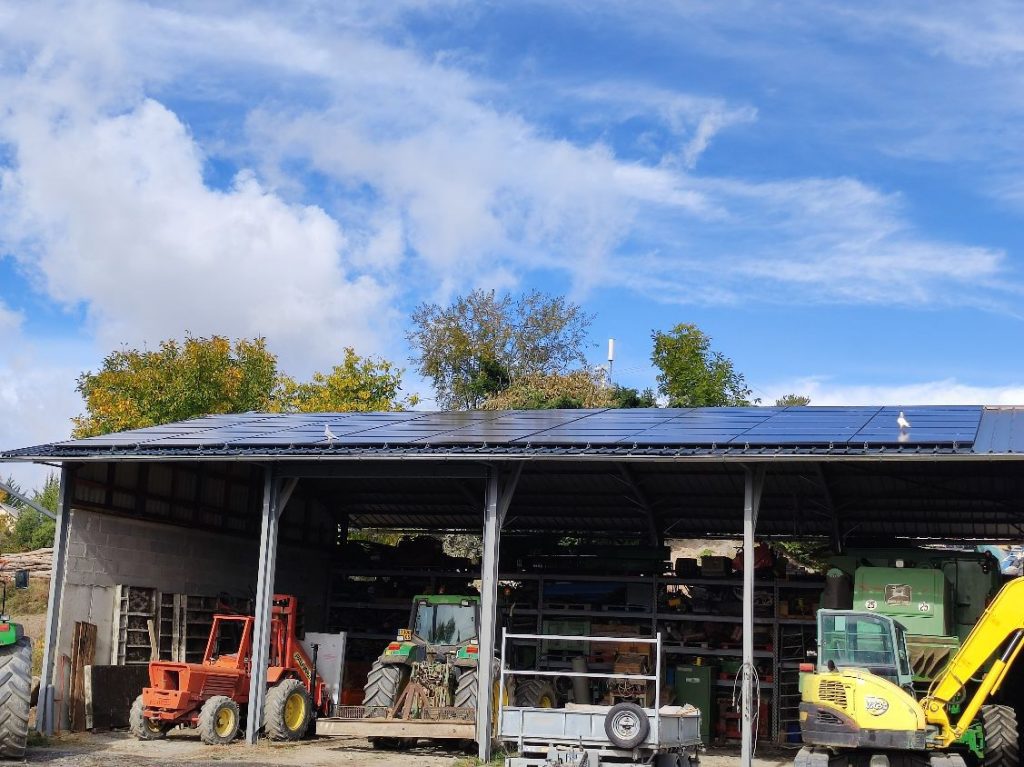 hangar agricole de stockage