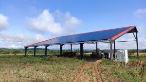hangar agricole de stockage sans bardage