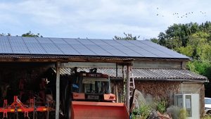 Rénovation de toiture et pose de panneaux solaires