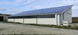 hangar agricole monopente de stockage