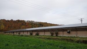 rénovation de toiture et pose de centrale solaire 100 kWc