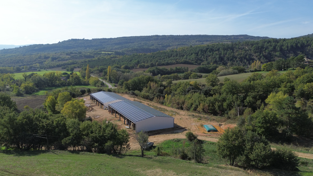 Hangar agricole dans le vaucluse