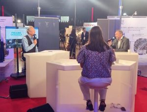 Responsable Grands Comptes de Girasole, interviewé sur le plateau de Figaro Immobilier TV à propos de l'énergie solaire photovoltaïque bas carbone pour les professionnels et entreprises.