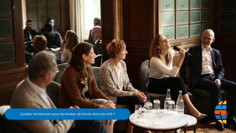 Ivan Renaudin de Girasole Energies aux côtés d’experts de la finance verte lors de la conférence levées de fonds des EnR de l’Institut Walden.